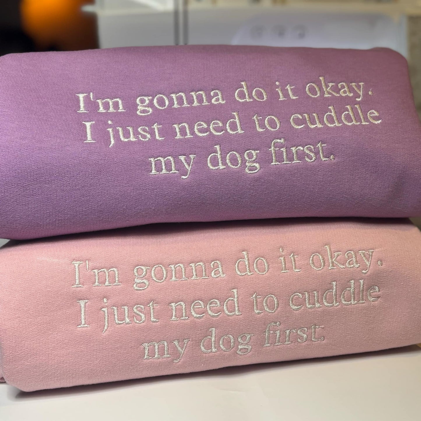 Cuddle My Dog First