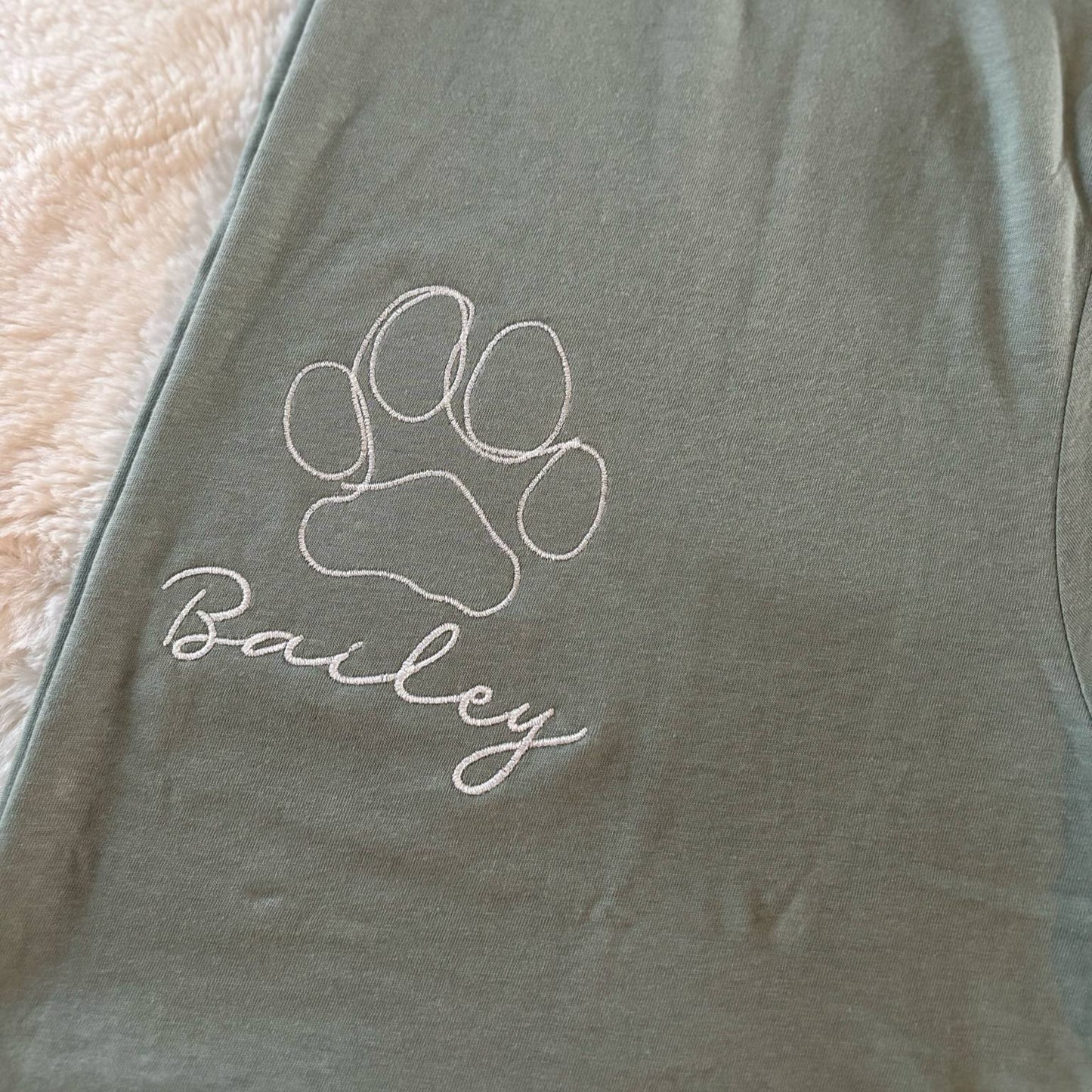 Personalised Paw Print T-Shirt