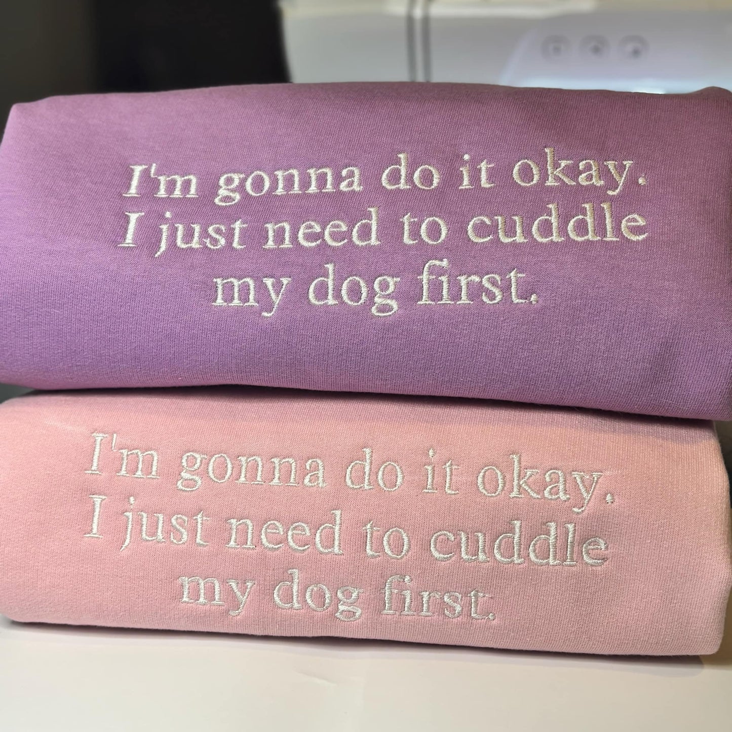 Cuddle My Dog First