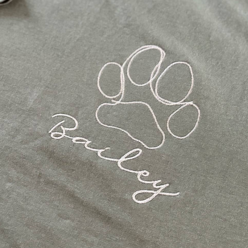 Personalised Paw Print Jumper