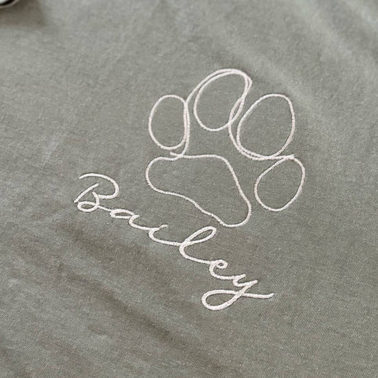 Personalised Paw Print Jumper